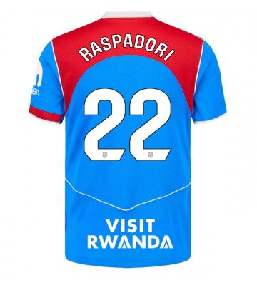 Atletico Madrid Giacomo Raspadori #22 Tredjetrøje 2025-26 Kortærmet